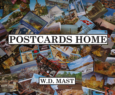 The book: Postcards Home