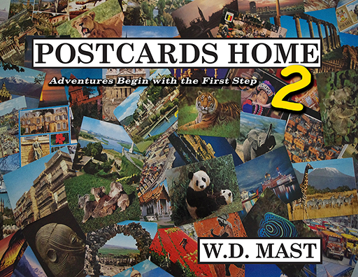 The book: Postcards Home 2